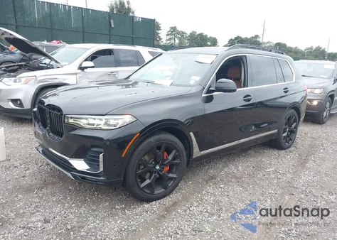 2020 BMW X7 xDrive40I z USA, uszkodzony, nr VIN 5UXCW2C03L9A03561